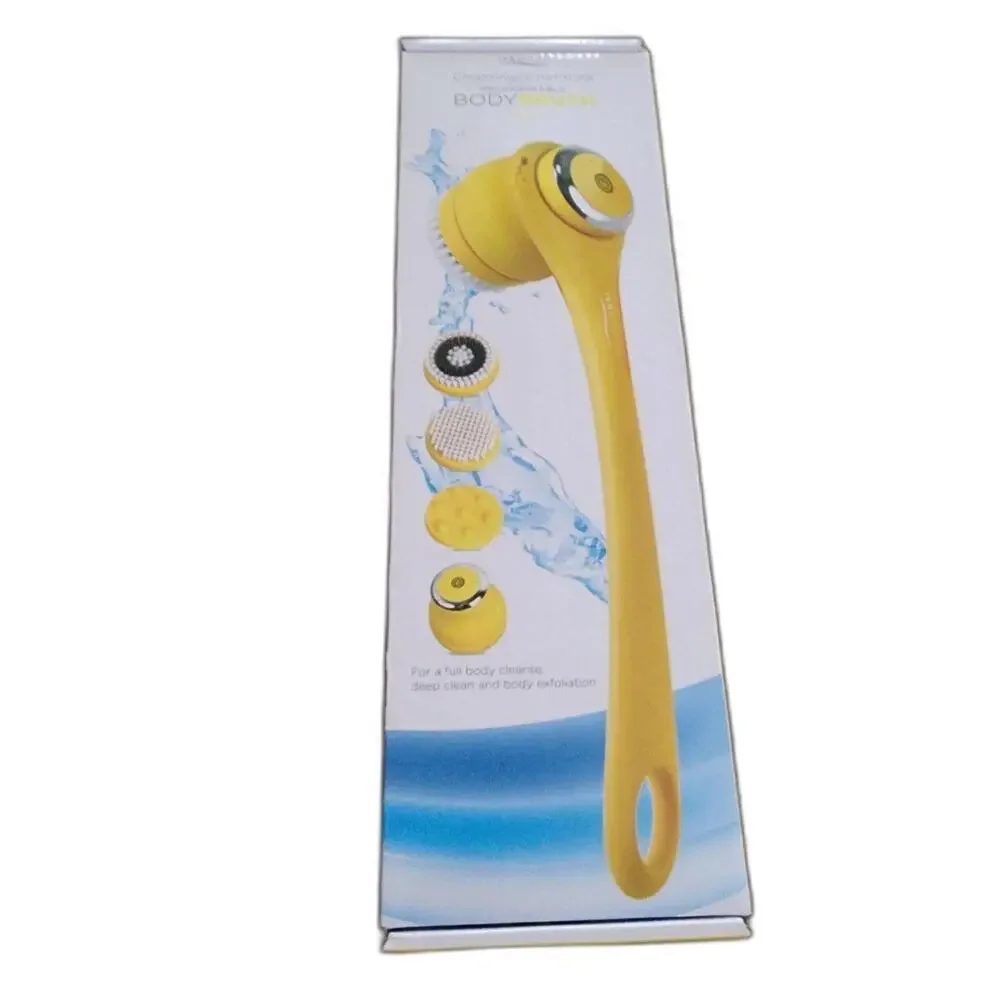 New ISO Beauty Yellow Cleansing & Exfoliating Body Brush retail is 200 E4